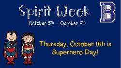 Sprit Week- Superhero Day